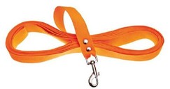Barvářská šňůra popruhová - plochá - oranžová