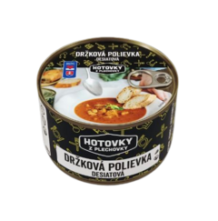 Hotovky z plechovky - Dršťková polévka