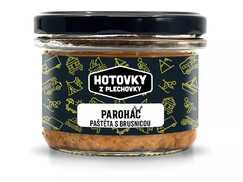 Hotovky z plechovky - Paroháč zvěřinová paštika s brusinkami 170g