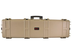 Kufr na zbraň NUPROL - XL Hard Case - pískový (PnP) 130x32x12,5 cm