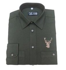 Myslivecká košile s výšivkou jelena