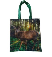 Myslivecká plátěná taška s potiskem jelena