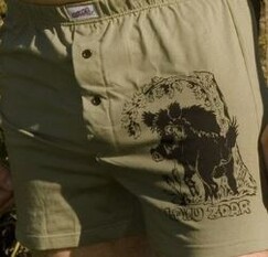 Myslivecké trenýrky Divočák Lovu zdar - tmavě zelená