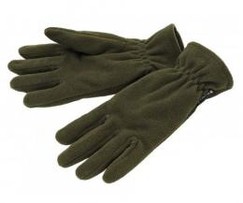 Pinewood fleecové rukavice Samuel - zelené,černé
