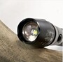 Solight nabíjecí LED svítilna T6 XML Cree LED - Li-Ion 2200mAh černá + DC 12V i AC 230V adaptér