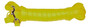 Barvářská šňůra - plochá - BIOTHANE - 16mm - žlutá