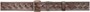 Kožený myslivecký opasek - zdobený - šířka 4 cm