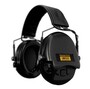 Elektronická sluchátka Sordin Supreme Pro-X Slim - černé - kůže - PVC náušníky