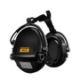 Elektronická sluchátka Sordin Supreme Pro-X - černé - neckband - PVC náušníky
