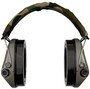 Elektronická sluchátka Sordin Supreme Pro-X LED - zelené - camo pásek - gelové náušníky
